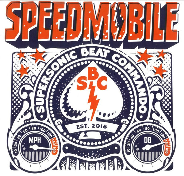 Speedmobile – Supersonic Beat Commando (Limited/Crystal Clear/180G) 🇺🇸