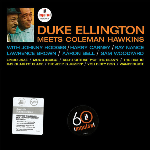 Duke; Coleman Hawkins Ellington – Duke Ellington Meets Coleman Hawkins (Verve Acoustic Sounds Series) 🇺🇸
