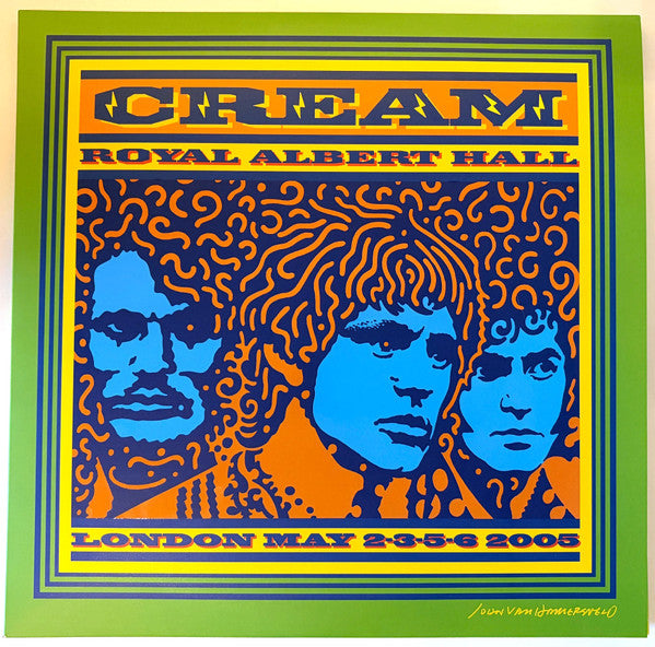 Cream – Royal Albert Hall London May 2-3-5-6 2005 (Live) (3LP/Blue & Green Splatter Vinyl) 🇺🇸