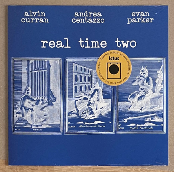 Alvin; Andrea Centazzo; Evan Parker Curran – Real Time Two 🇺🇸