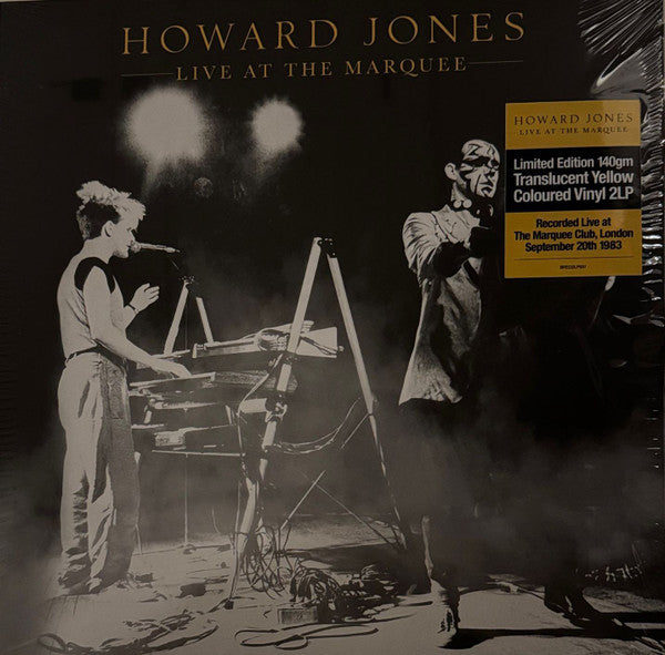 Howard Jones – Live at the Marquee (Transparent Yellow Vinyl/2LP) 🇺🇸
