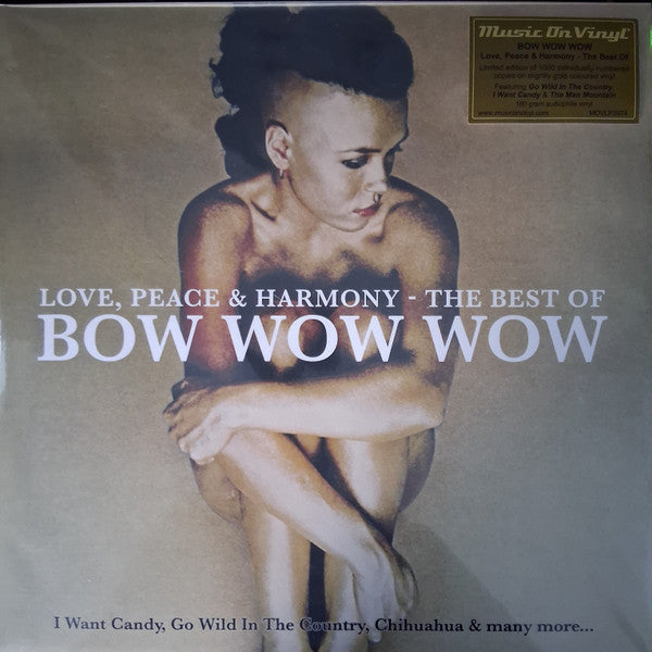 Bow Wow Wow – Love, Peace & Harmony - the Best of Bow Wow Wow (Crystal Clear & Gold Vinyl/180G/Numbered) 🇺🇸
