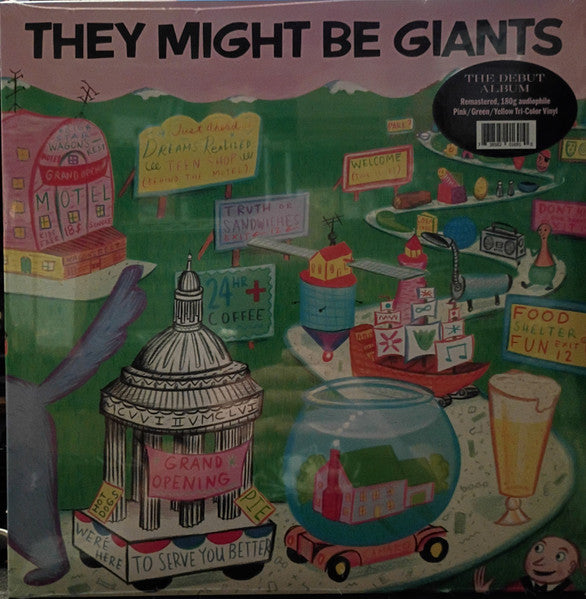 They Might Be Giants – They Might Be Giants (Pink/Green/Yellow Vinyl/180G) 🇺🇸