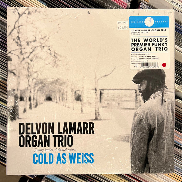 Delvon Organ Trio Lamarr – Cold as Weiss (Red Vinyl) 🇺🇸