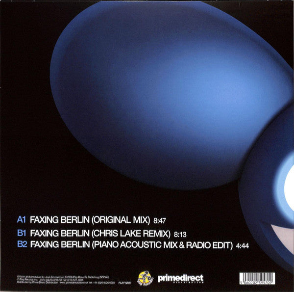 Deadmau5 – Faxing Berlin 🇺🇸