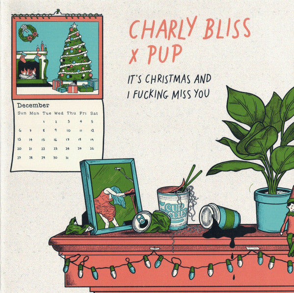 Charly Bliss – It's Christmas & I Fucking Miss You (Featuring Pup) (Blue Vinyl) 🇺🇸