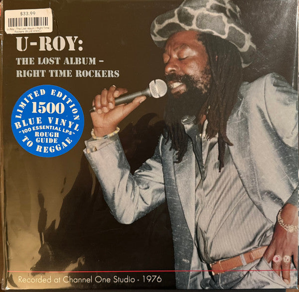 U Roy – Right Time Rockers (Blue Vinyl) (RSD) 🇺🇸