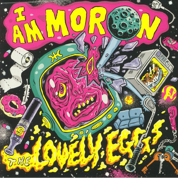 Lovely Eggs – I Am Moron (Neon Yellow Vinyl) 🇺🇸