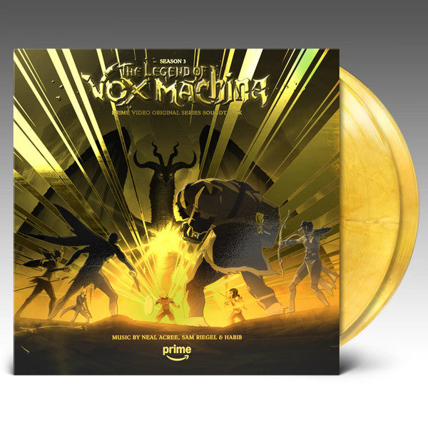 Neal; Sam Riegel & Mr. Fantastic Acree – Legend of Vox MacHina - Season 3 (Prime Video OST) (Metallic Gold Vinyl/2LP) 🇺🇸