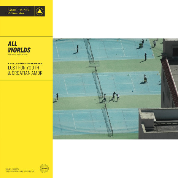 Lust for Youth & Croatian Amor – All Worlds (Coke Bottle Clear Vinyl) 🇺🇸