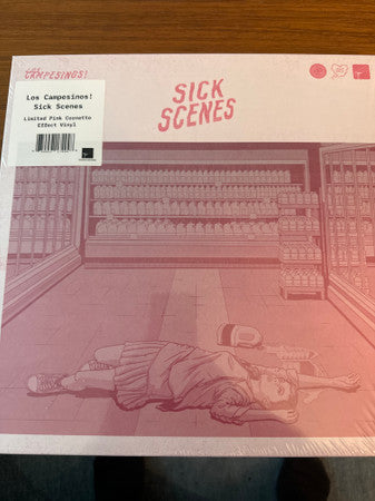 Los Campesinos! – Sick Scenes (Pink Cornetto Effect Vinyl) 🇺🇸