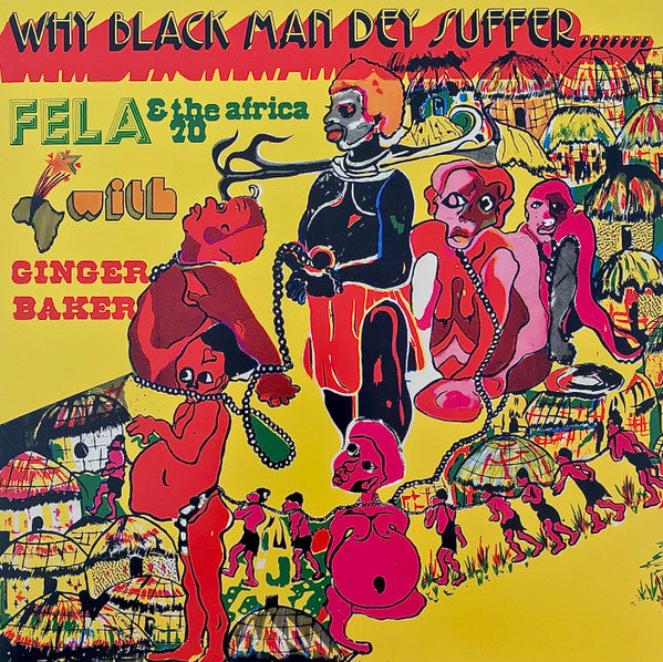 Fela Kuti – Why Black Men They Suffer (Transparent Yellow Vinyl) 🇺🇸