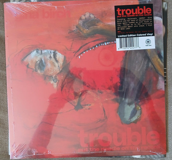 Gina Birch – Trouble (Brush Stroke Vinyl) (I) 🇺🇸