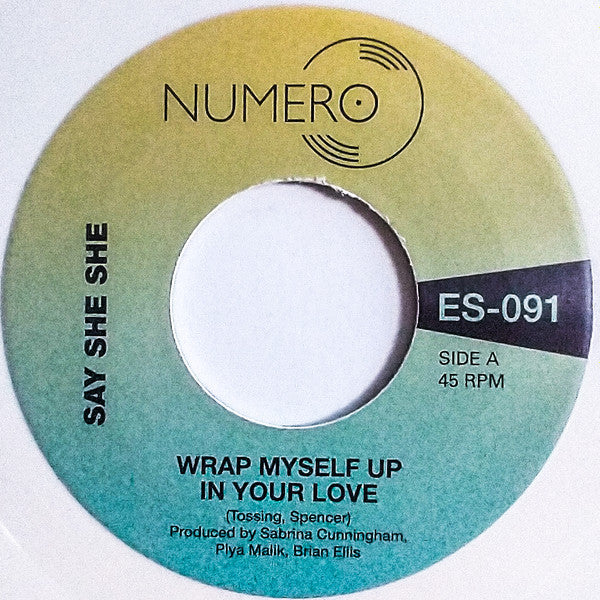 Say She She & Jim Spencer – Wrap Myself up in Your Love (White 7INCH) 🇺🇸