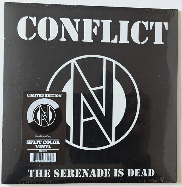 Conflict – Serenade Is Dead (Black & White 7Inch) 🇺🇸