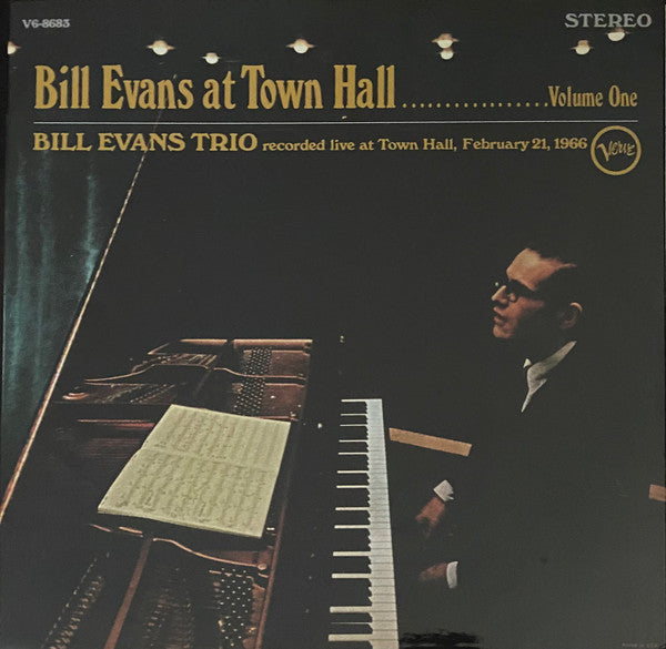 Bill Evans – At Town Hall: Volume One (Verve Acoustic Sounds Series) 🇺🇸