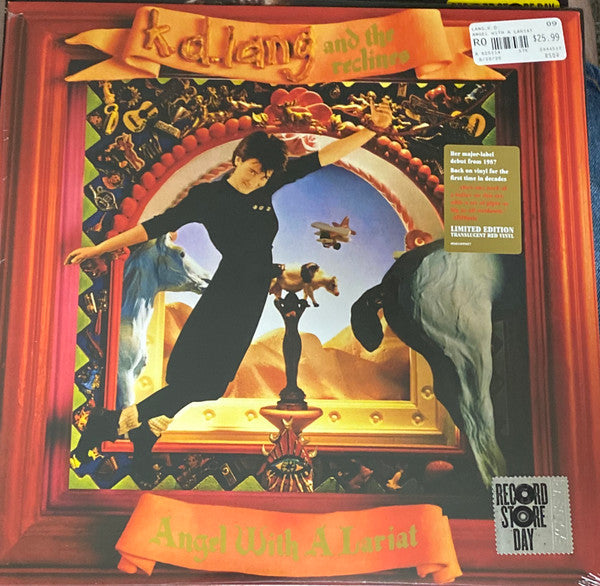 K.d. & the Reclines Lang – Angel with a Lariat (Translucent Red Vinyl) (RSD) 🇺🇸