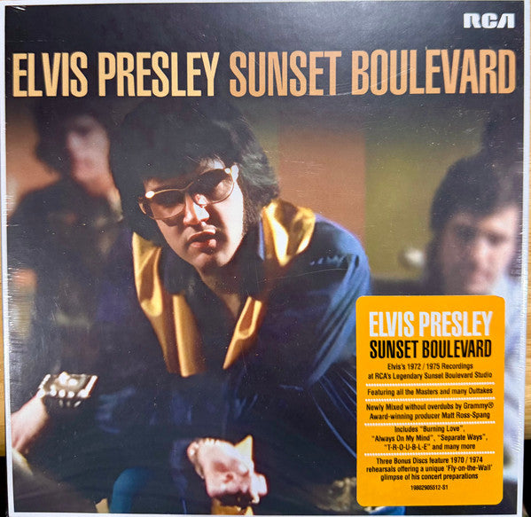 Elvis Presley – Sunset Boulevard (5CD Box Set) [CD Nuevo] 💿 🇺🇸