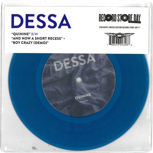 Dessa – Quinine (Limited Clear Blue 7 Inch) 🇺🇸