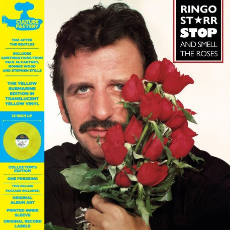 Ringo Starr – Stop & Smell the Roses: Yellow Submarine Edition (Yellow Vinyl) 🇺🇸