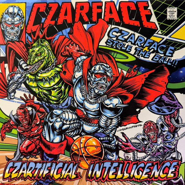 Czarface – Czartificial Intelligence (Stole the Ball Edition) (Czarbury Orange Vinyl) (RSD) 🇺🇸