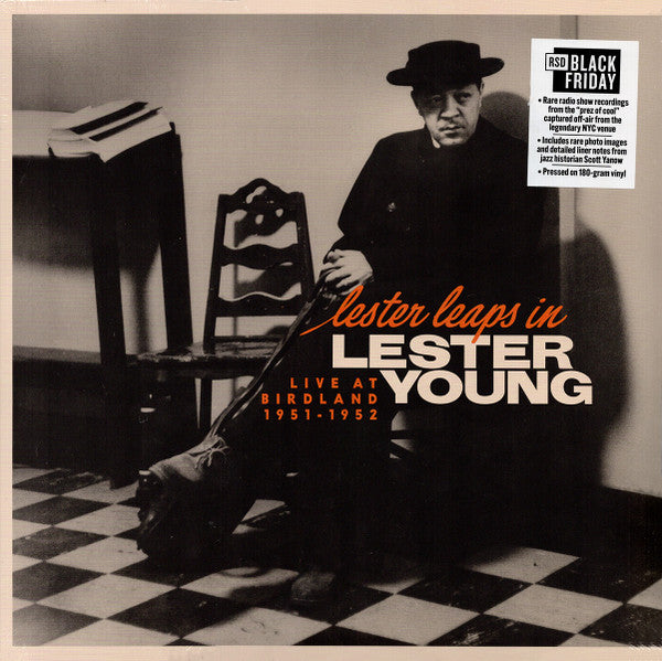 Lester Young – Lester Leaps in: Live at Birdland 1951-1952 (180G) (RSD) 🇺🇸