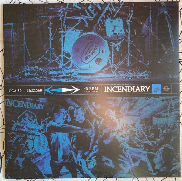 Incendiary – Product of New York (Clear W/ White Marble Vinyl) 🇺🇸