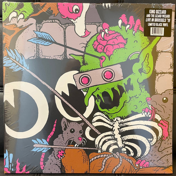 King Gizzard & the Lizard Wizard – Live in Brussels '19 (140G/3LP) 🇺🇸