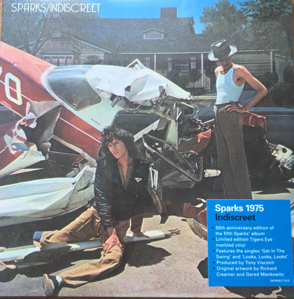 Sparks – Indiscreet (50TH Anniversary/Tigers Eye Marble Vinyl) 🇺🇸