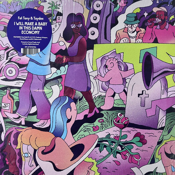 Fat Tony & Taydex – I Will Make a Baby in This Damn Economy (DJ Screw Purple Vinyl) 🇺🇸