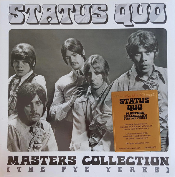 Status Quo – Masters Collection: the Pye Years (2LP/Limited/White Vinyl/180G/Gatefold/Numbered/Import) 🇺🇸