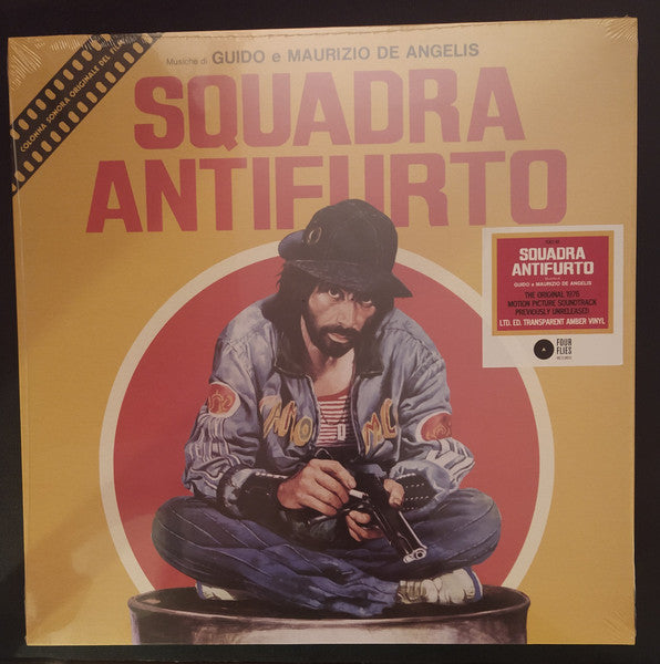 Guido & Maurizio De Angelis – Squadra Antifuro (Amber Vinyl) 🇺🇸