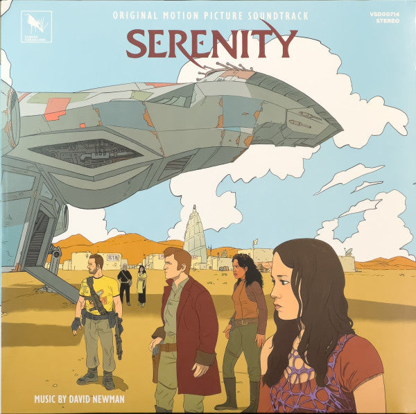 David Newman – Serenity (OST) (Translucent Blue Vinyl/2LP) 🇺🇸