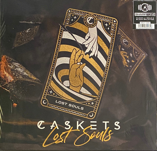 Caskets – Lost Souls (Clear W/ Gold/black Splatter Vinyl) 🇺🇸