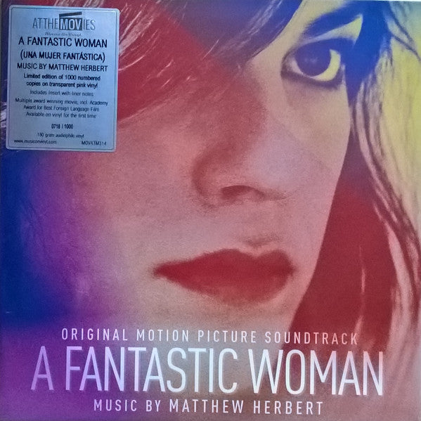 Matthew Herbert – Fantastic Woman OST (2LP/Limited/Transparent Pink Vinyl/180G/Insert/Gatefold/Numbered) 🇺🇸