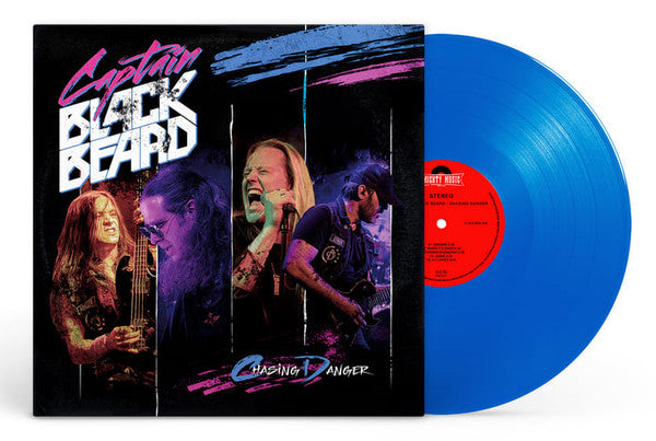 Captain Black Beard – Chasing Danger (Transparent Blue Vinyl) 🇺🇸