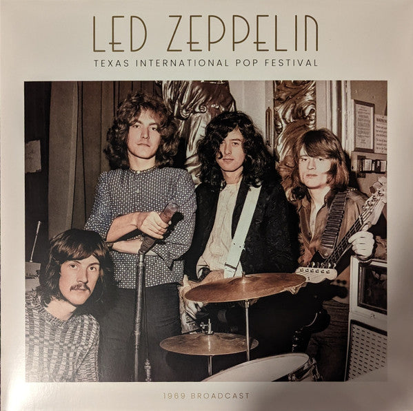Led Zeppelin – Texas International Pop Festival (Grey/Black Splatter Vinyl) 🇺🇸