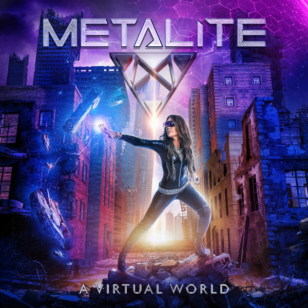 Metalite – Virtual World (Clear Orange Vinyl) 🇺🇸