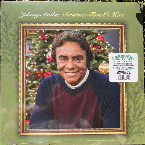 Johnny Mathis – Christmas Time is Here (Christmas Tree Green Vinyl) 🇺🇸