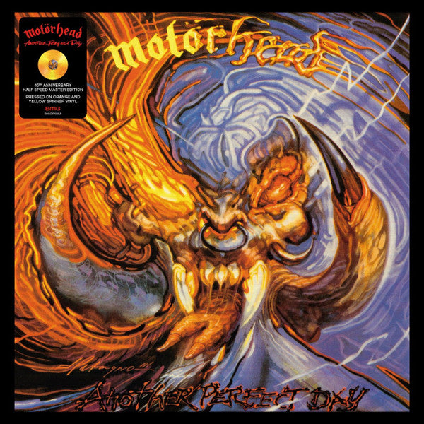 Motorhead – Another Perfect Day (Orange & Yellow Spinner Vinyl) 🇺🇸