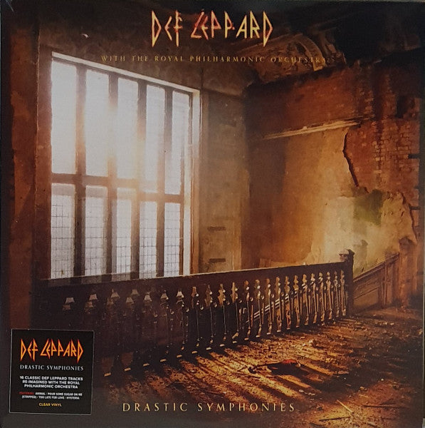 Def Leppard & Royal Philharmonic Orchestra – Drastic Symphonies (Transparent Vinyl/2LP) (I) 🇺🇸