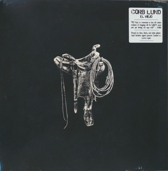 Corb Lund – El Viejo (Clear with Black & White Splatter Vinyl) (I) 🇺🇸