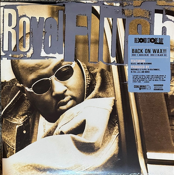 Royal Flush – Ghetto Millionaire (Reissue/Baby Blue & Black Galaxy Vinyl/2LP) (RSD) 🇺🇸