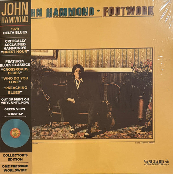John Hammond – Footwork (Limited Yellow Vinyl) 🇺🇸