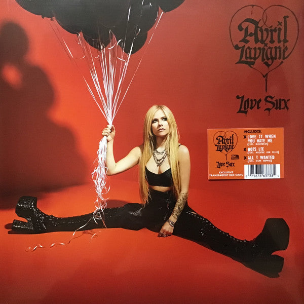 Avril Lavigne – Love Sux (Transparent Red Vinyl) (I) 🇺🇸
