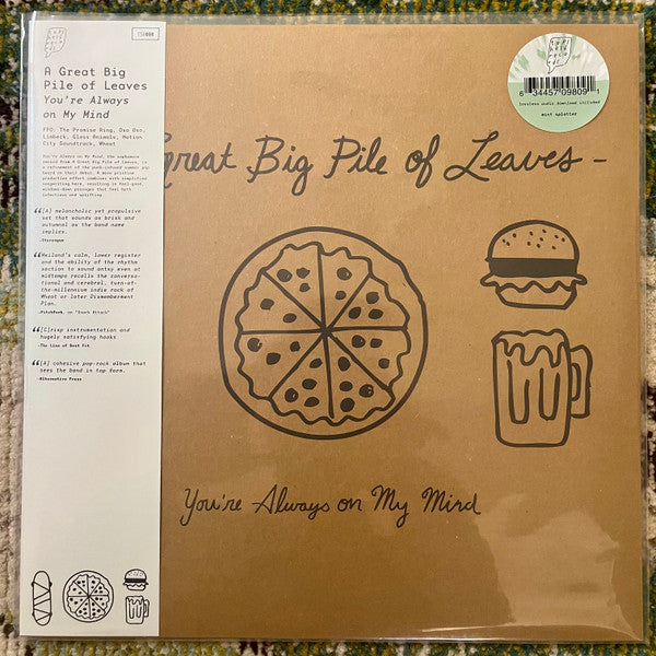 Great Big Pile of Leaves – You're Always on My Mind (Mint Splatter Vinyl) 🇺🇸