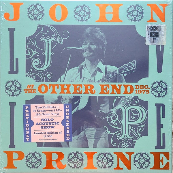 John Prine – Live at the Other End, December 1975 (4LP/180G) 🇺🇸