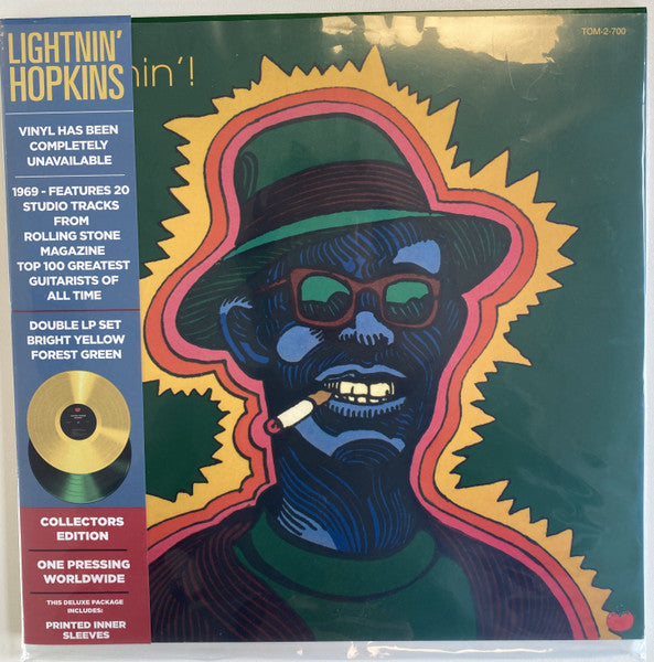 Lightnin Hopkins – Lightnin (Yellow/Green Vinyl/2LP/Deluxe) 🇺🇸