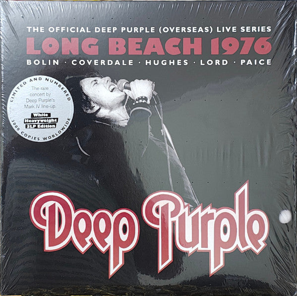 Deep Purple – Long Beach 1976 (White Vinyl/3Lp) 🇺🇸