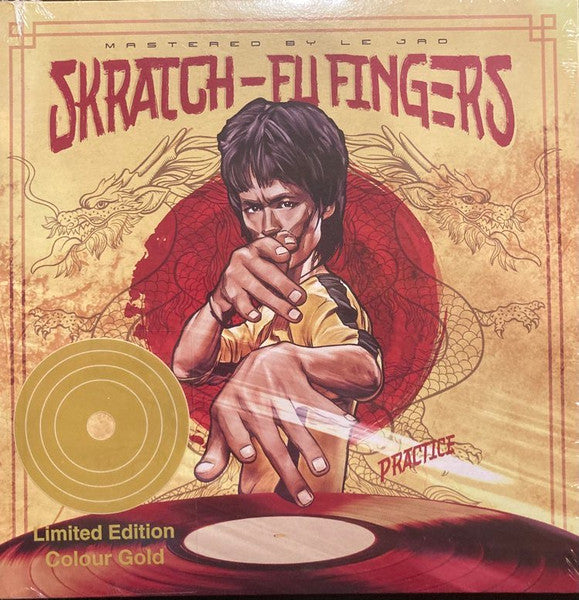 DJ T-kut – Skratch Fu-fingers Practice (Gold Vinyl) 🇺🇸